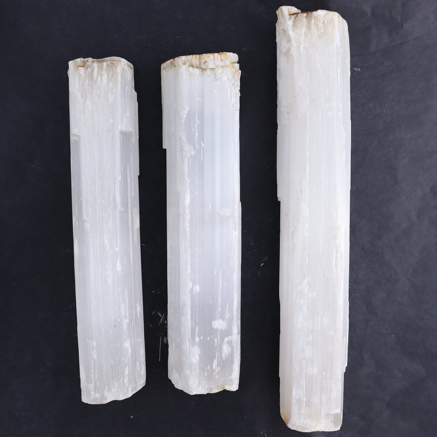 Selenite Logs Set of 3 - Expert Wholesale and Supplier of Wholesale Crystals & Bulk Gemstones, ["logs","selenite"]