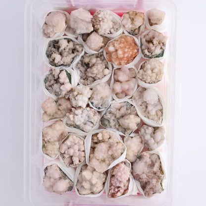 Rose Quartz from Morocco Flat - Expert Wholesale and Supplier of Wholesale Crystals & Bulk Gemstones, ["Flats","Morocco","Quartz","Rose Quartz"]