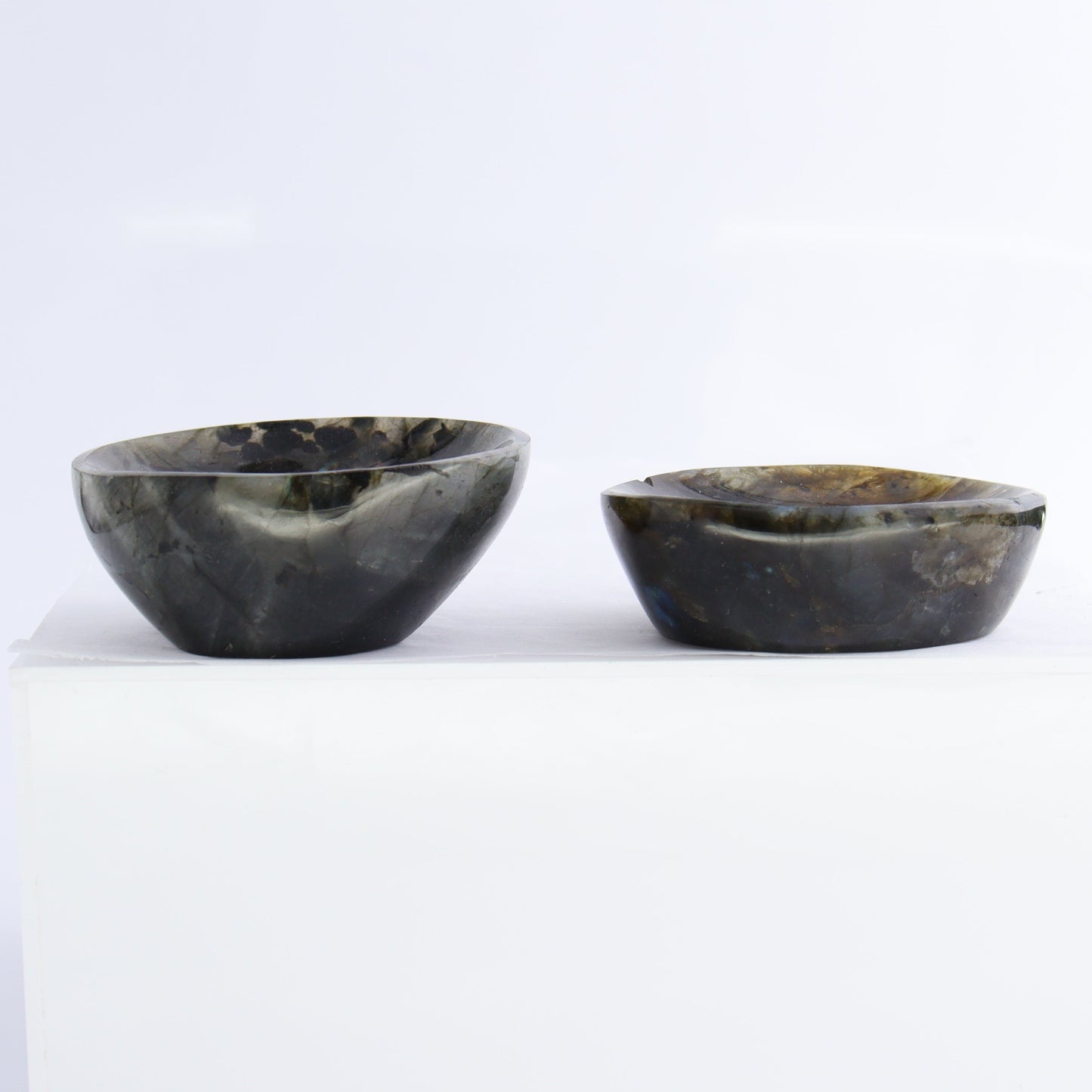 Labradorite Bowls Set of 11 - Expert Wholesale and Supplier of Wholesale Crystals & Bulk Gemstones, ["Bowls","Labradorite","Madagascar"]