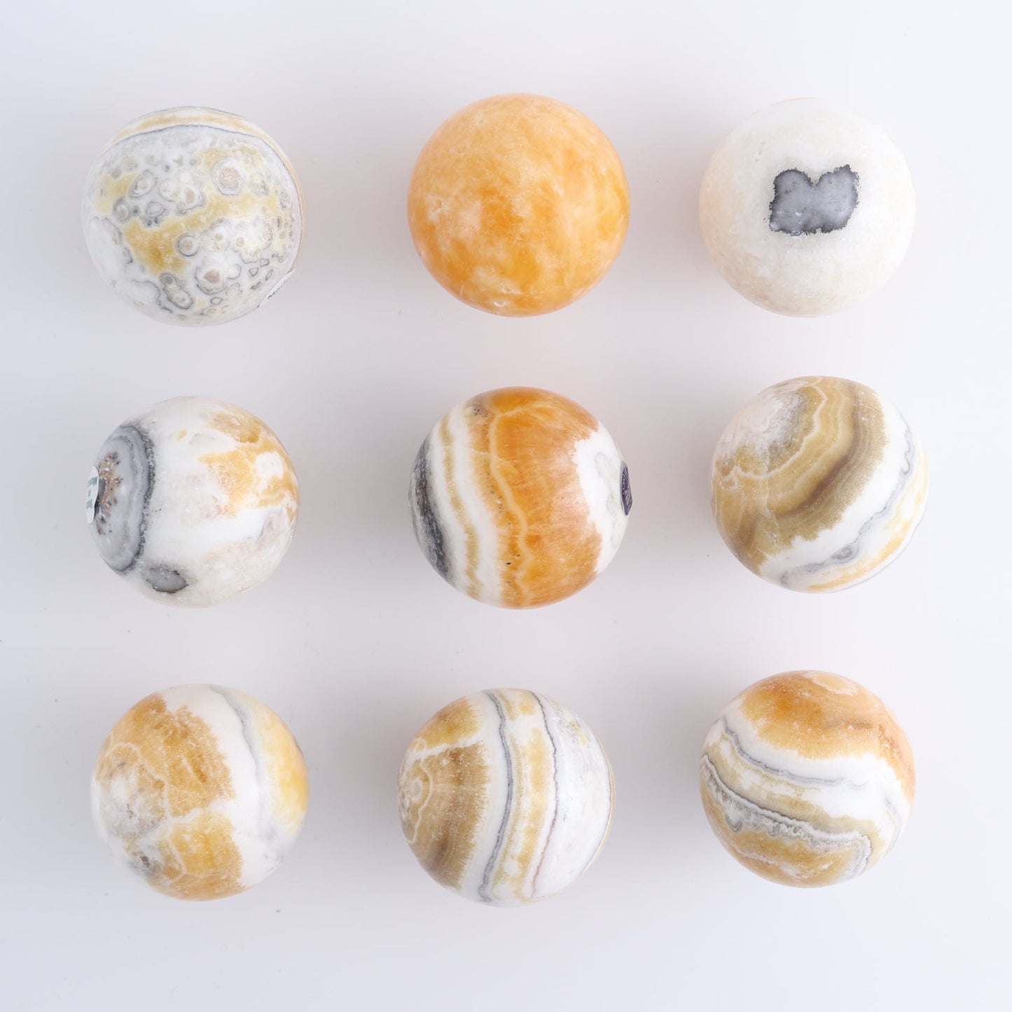 One Sphere Mexican Onyx/Calcite