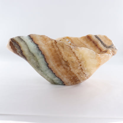 Mexican Onyx/Calcite Bowl - Expert Wholesale and Supplier of Wholesale Crystals & Bulk Gemstones, ["Bowls","Calcite","Mexico","onyx"]