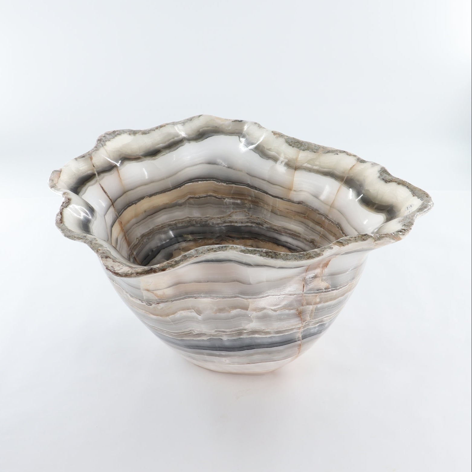 Mexican Onyx/Calcite Bowl - Expert Wholesale and Supplier of Wholesale Crystals & Bulk Gemstones, ["Bowls","Calcite","Mexico","onyx"]