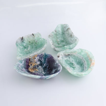 Fluorite Bowls Set of 4 - Expert Wholesale and Supplier of Wholesale Crystals & Bulk Gemstones, ["Bowls","Fluorite","Mexico"]