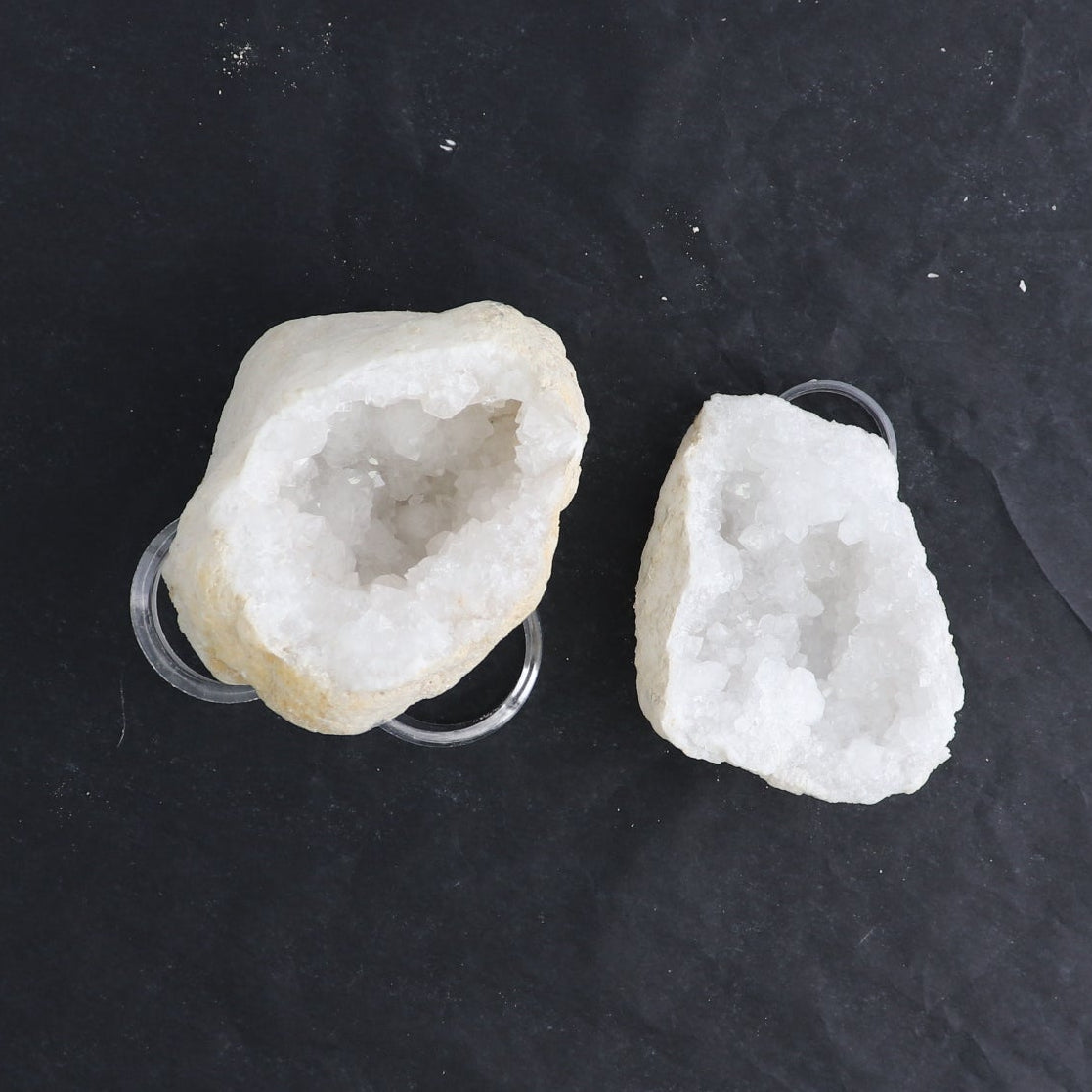 Quartz Geodes Set of 6