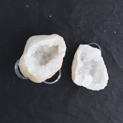 Quartz Geodes Set of 6