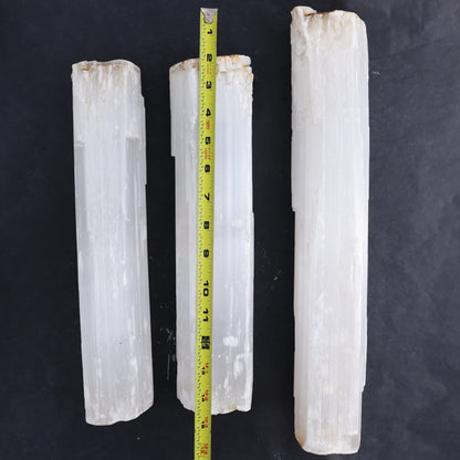 Selenite Logs Set of 3 - Expert Wholesale and Supplier of Wholesale Crystals & Bulk Gemstones, ["logs","selenite"]