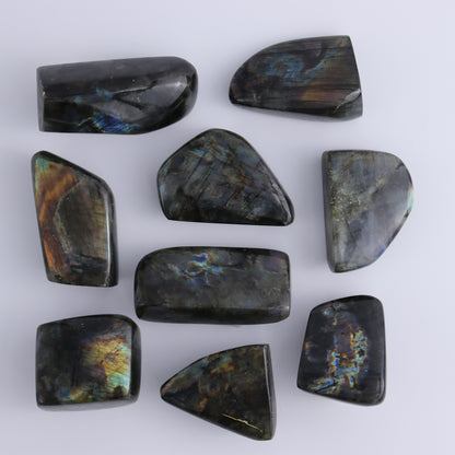 Labradorite Freeform Set of 20 - Expert Wholesale and Supplier of Wholesale Crystals & Bulk Gemstones, ["Freeforms","Labradorite","Madagascar"]