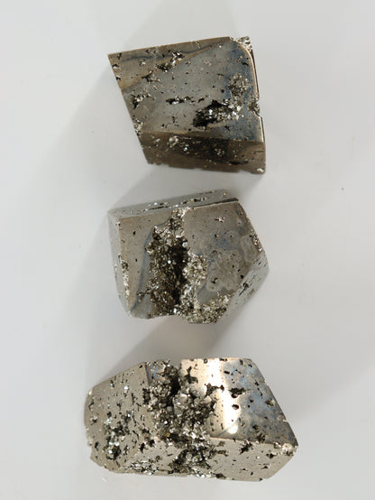 Pyrite Freeforms Set of 3