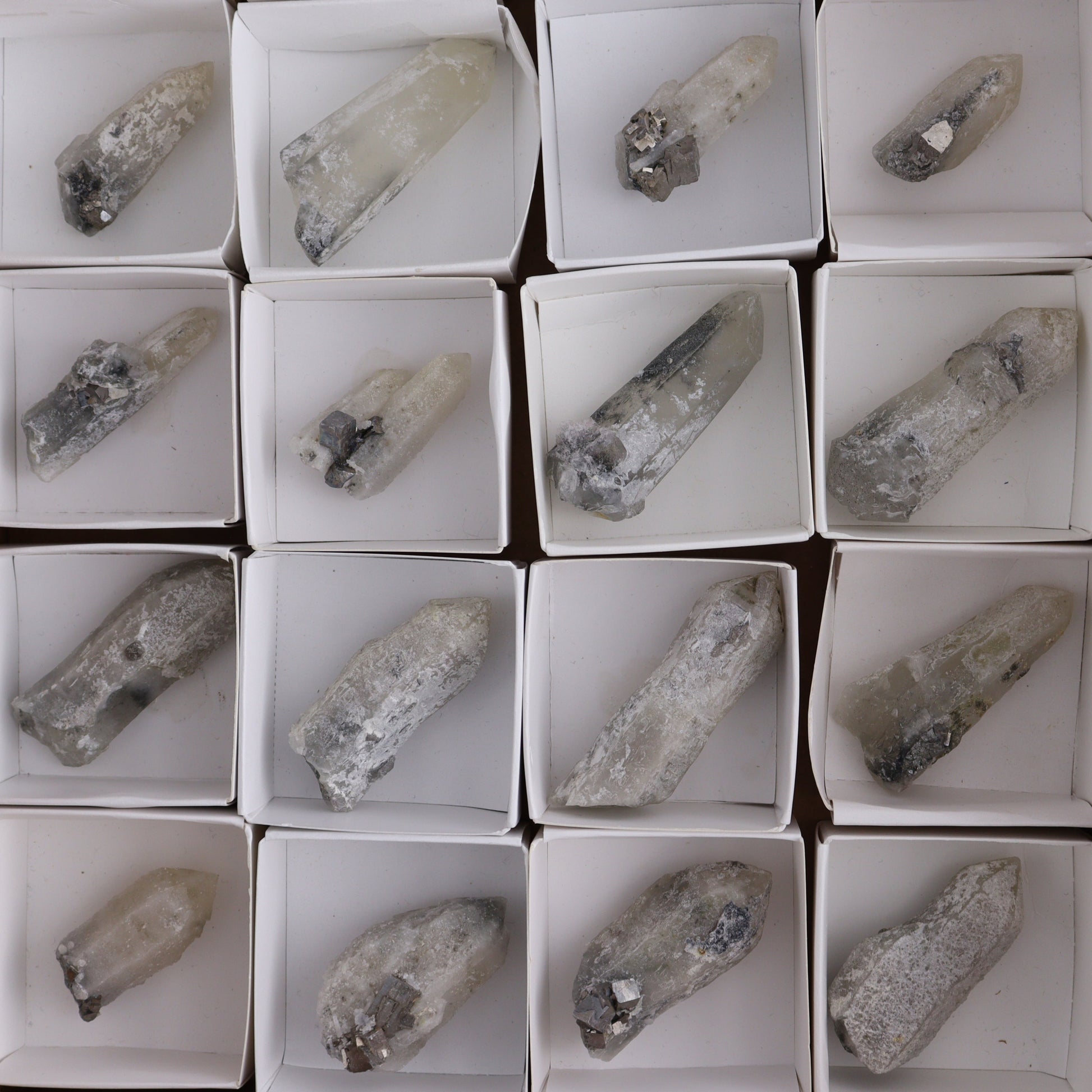 Inner Mongolia Quartz Flat Set of 20 - Expert Wholesale and Supplier of Wholesale Crystals & Bulk Gemstones, ["China","Freeform","Freeforms","Inner Mongolia","Quartz"]