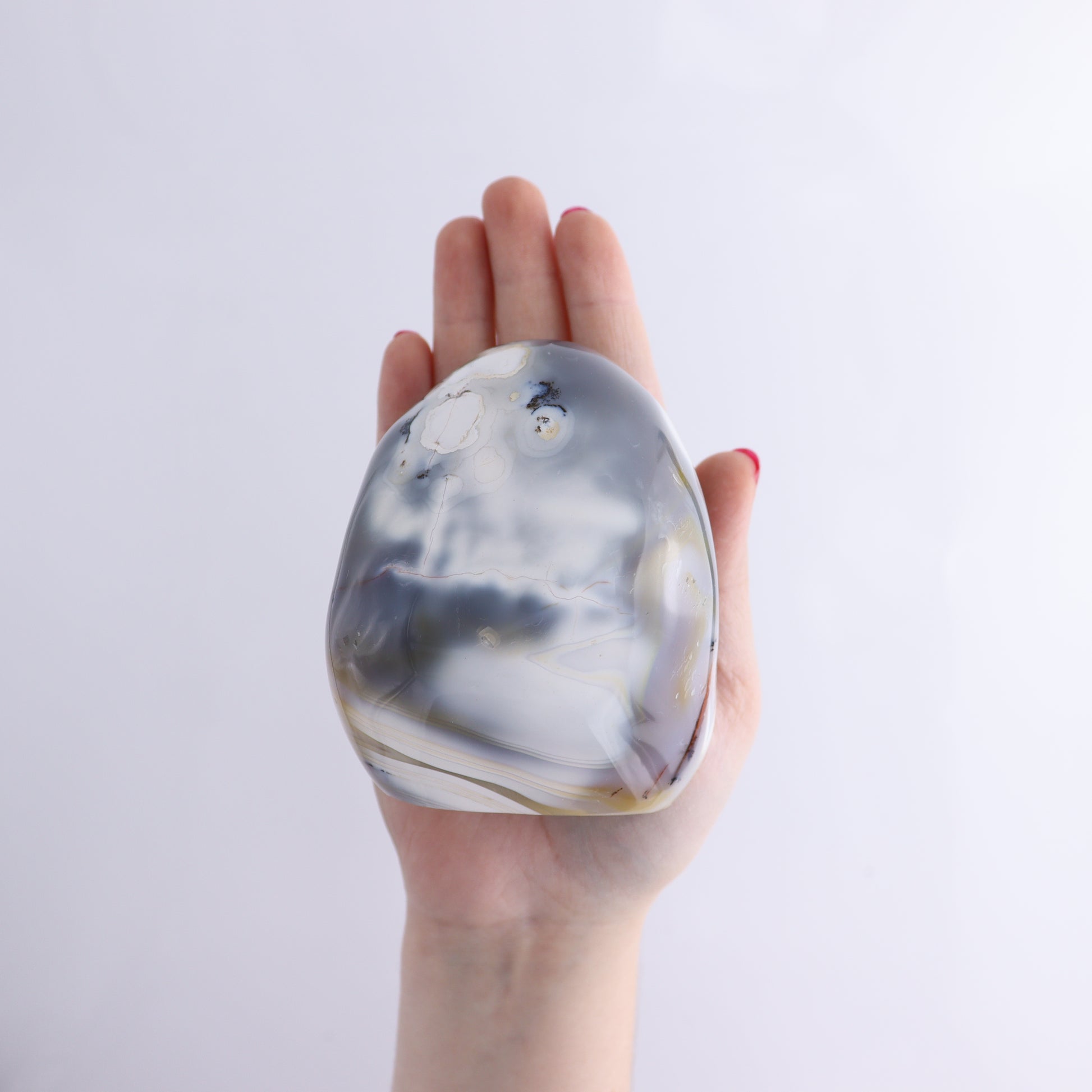 Orca Agate Freeform Set of 5 - Expert Wholesale and Supplier of Wholesale Crystals & Bulk Gemstones, ["Freeforms","Madagascar","Orca Agate"]