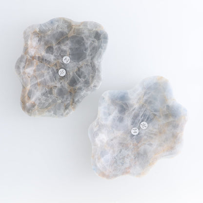 One Blue Calcite Bowl