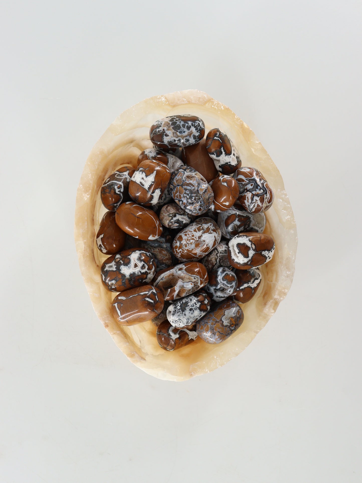 1 Kg Brecciated Jasper Tumbles - Expert Wholesale and Supplier of Wholesale Crystals & Bulk Gemstones, []