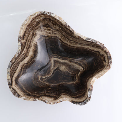 Mexican Onyx/Calcite Bowl 11"