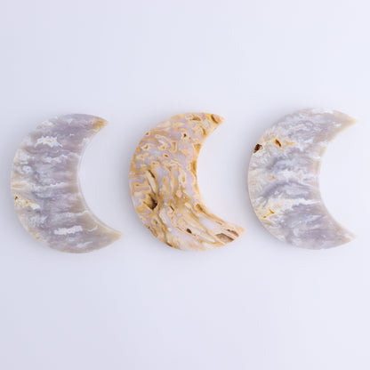 Agate Moons Set of 9 - Expert Wholesale and Supplier of Wholesale Crystals & Bulk Gemstones, ["Agate","moons"]