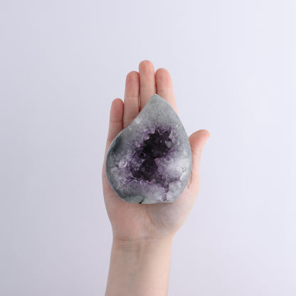 Uruguay Amethyst Flames Set of 4 - Expert Wholesale and Supplier of Wholesale Crystals & Bulk Gemstones, ["Amethyst","flames","Uruguay"]