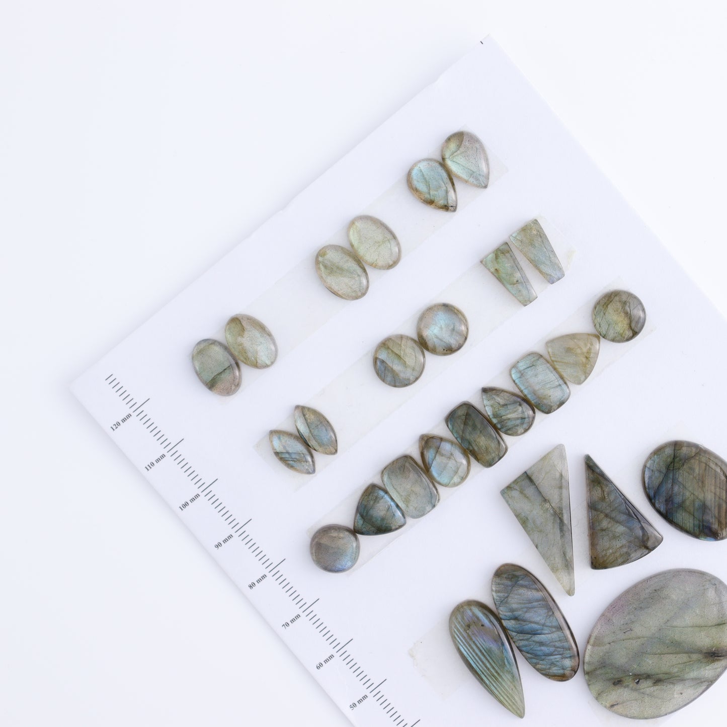 Labradorite Cabs Set of 27 - Expert Wholesale and Supplier of Wholesale Crystals & Bulk Gemstones, ["Cabs","Labradorite","Turkey"]