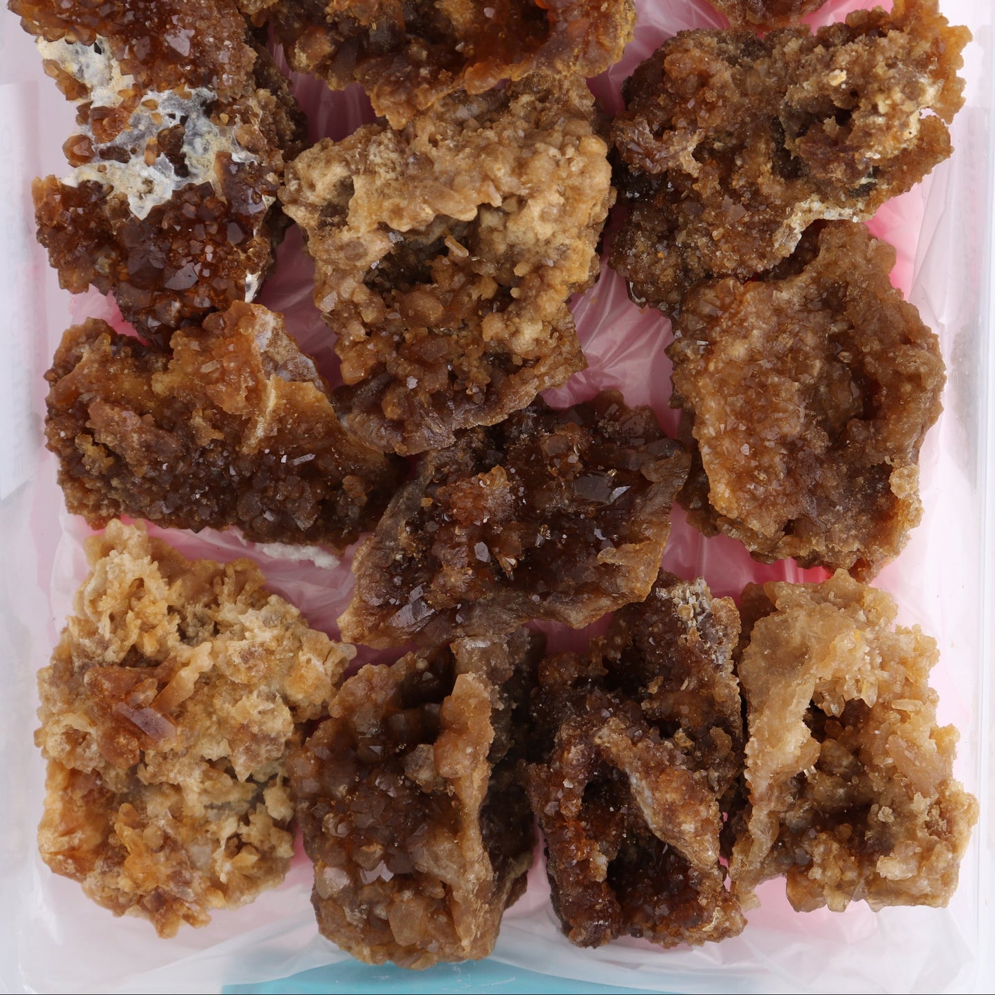 Honey Colored Quartz Flat from Morocco