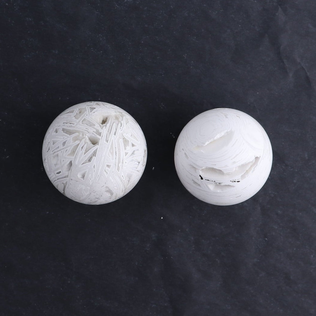 Agate Spheres Set of 6 | Mi Esperanza Minerals | Supplier of Crystals and Onyx