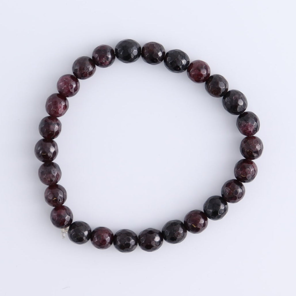 One Garnet Bracelet