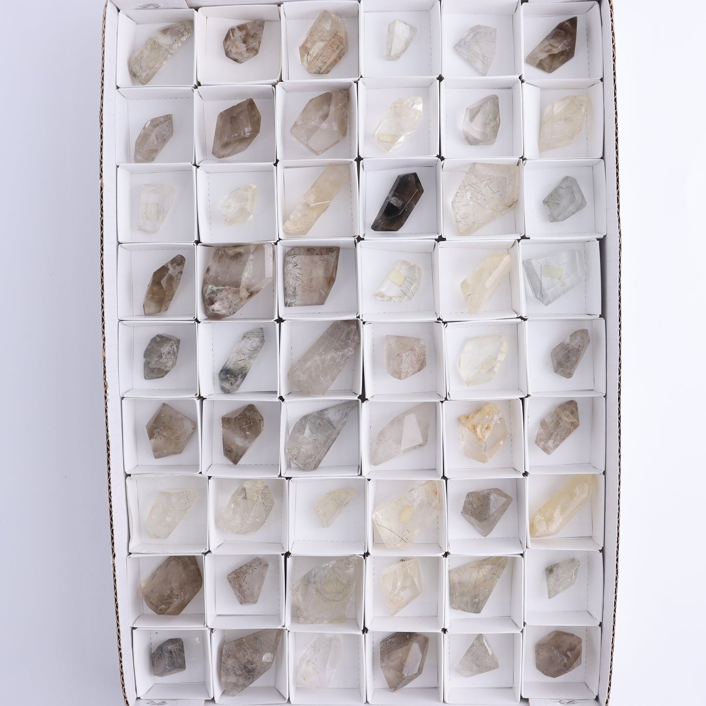 Quartz with Inclusions Feeforms Set of 54