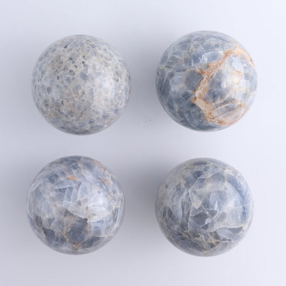 One Large Sphere Blue Calcite