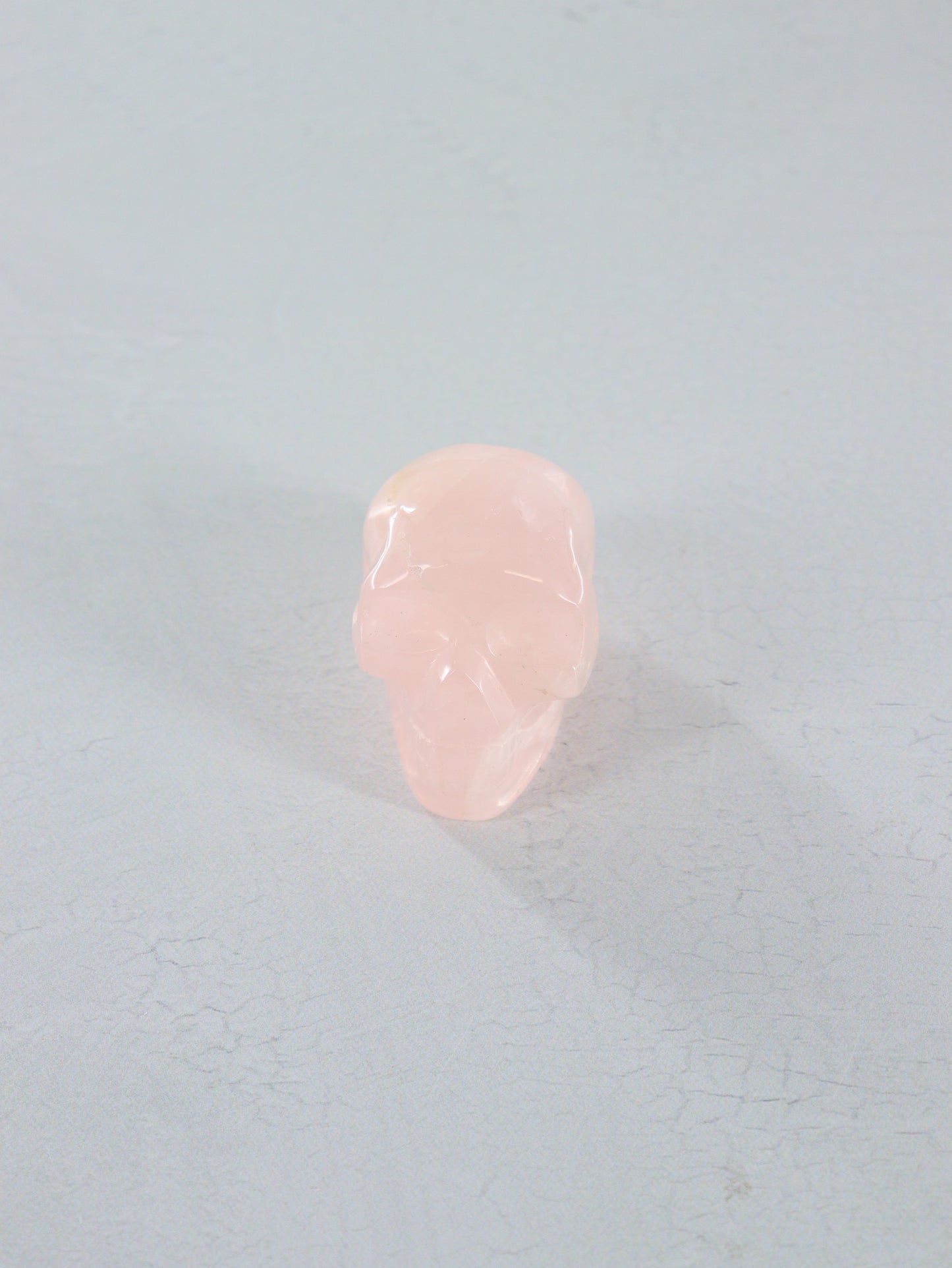 Rose Quartz Skulls Set of 4 - Expert Vendor of Wholesale Crystals