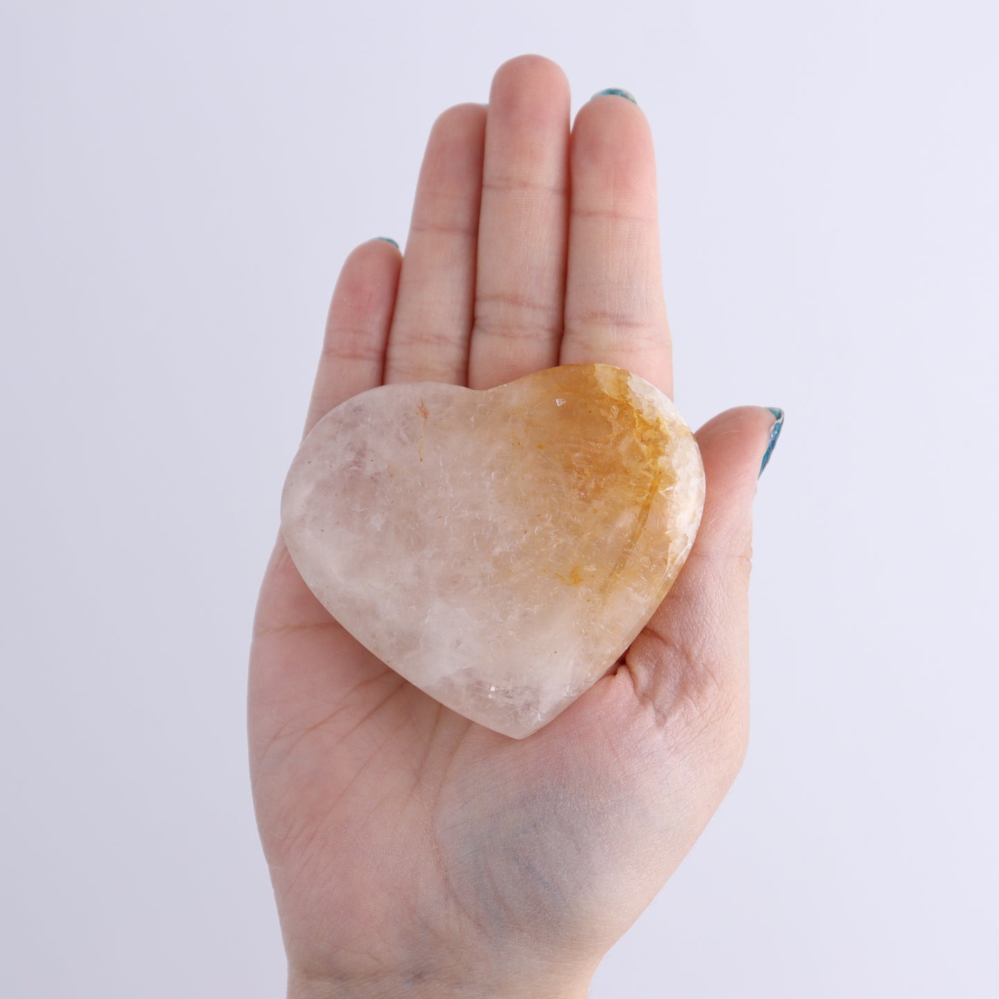 Golden Healer Hearts Set of 12 - Expert Wholesale and Supplier of Wholesale Crystals & Bulk Gemstones, ["Brazil","Golden Healer","Hearts"]