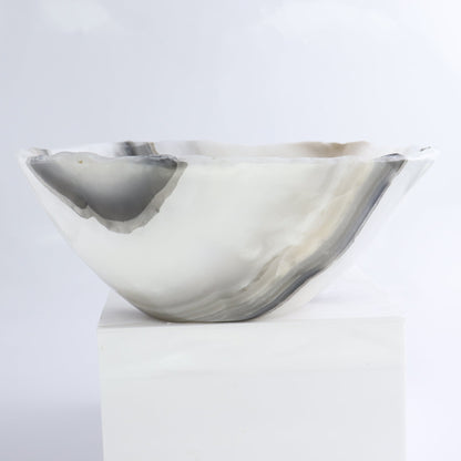 Mexican Onyx/Calcite Bowl 10"