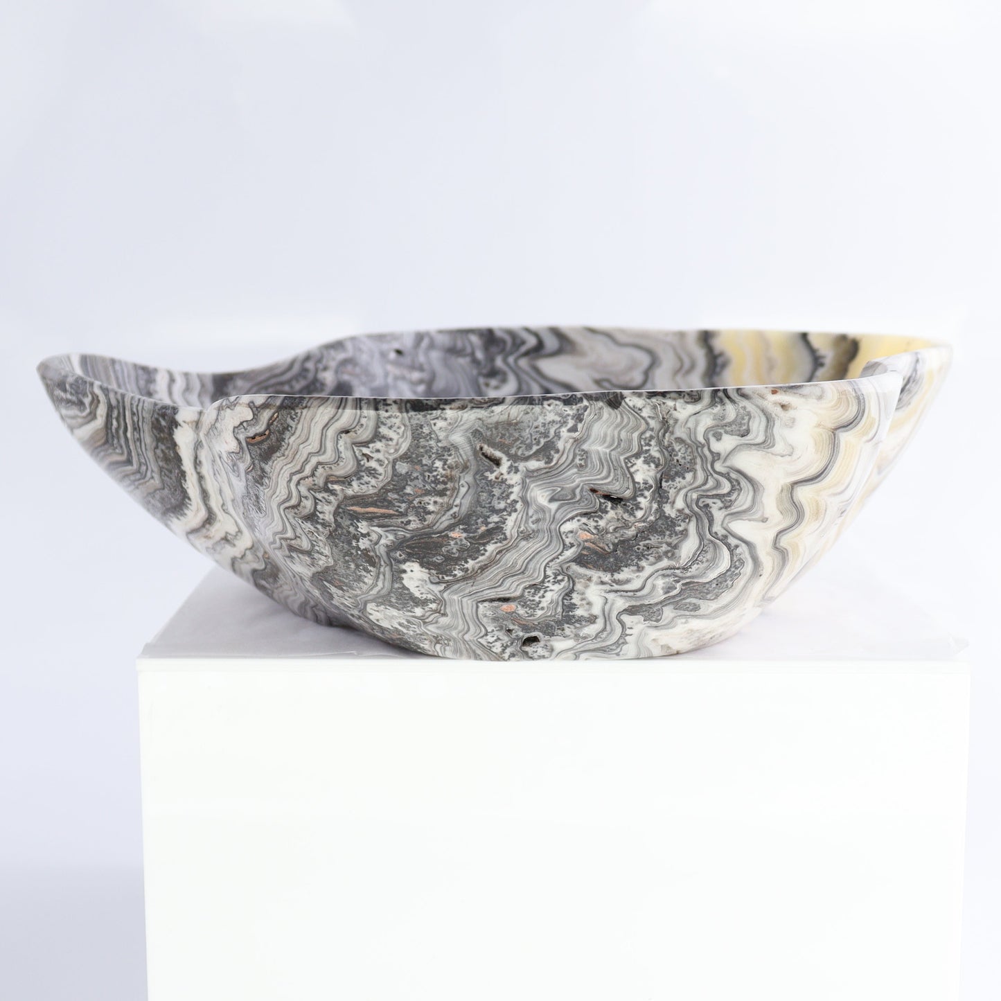 Zebra Onyx Bowl - Expert Wholesale and Supplier of Wholesale Crystals & Bulk Gemstones, ["Bowls","Mexico","onyx"]