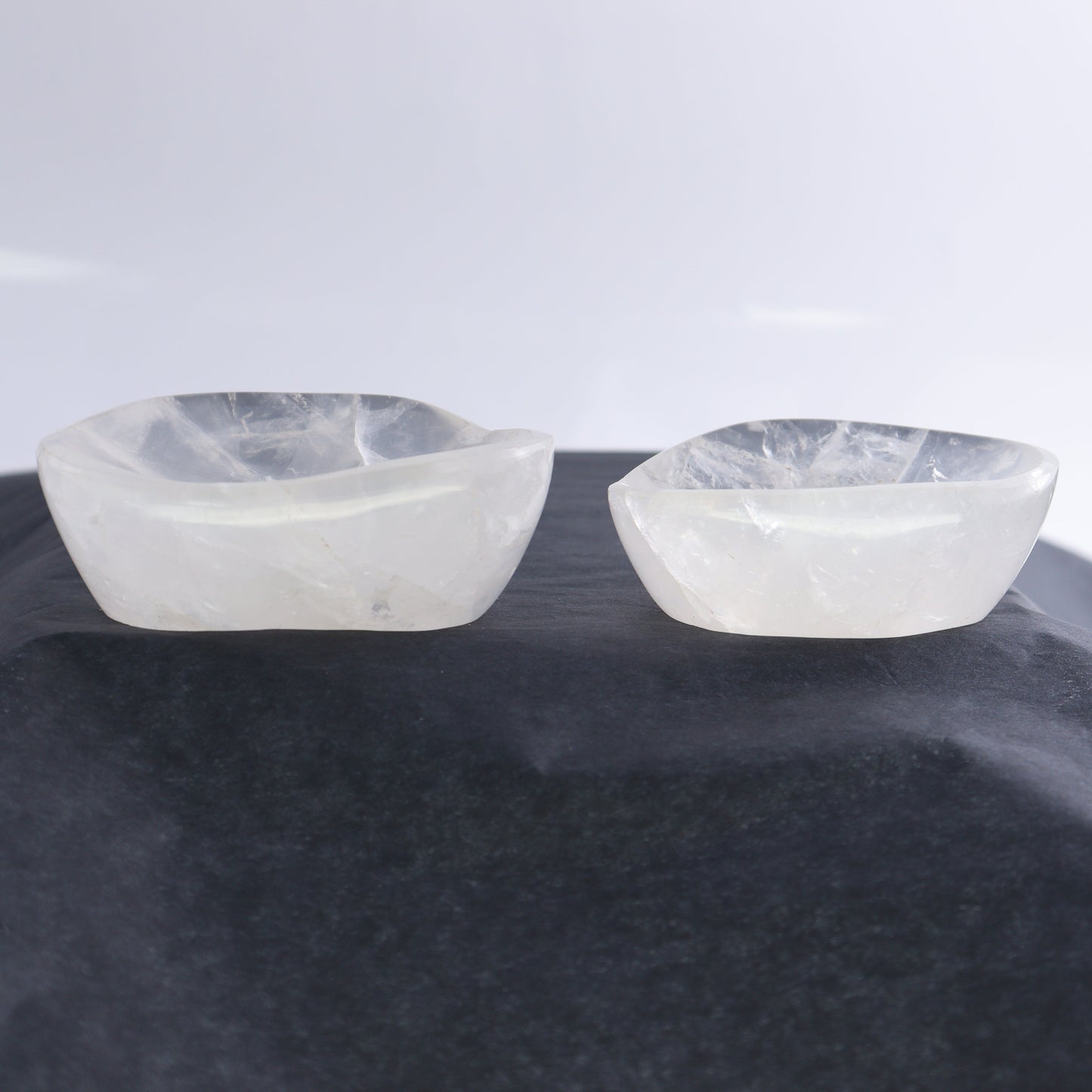 Clear Quartz Bowls Set of 5 - Expert Wholesale and Supplier of Wholesale Crystals & Bulk Gemstones, ["Bowls","Clear Quartz","Madagascar","Quartz"]