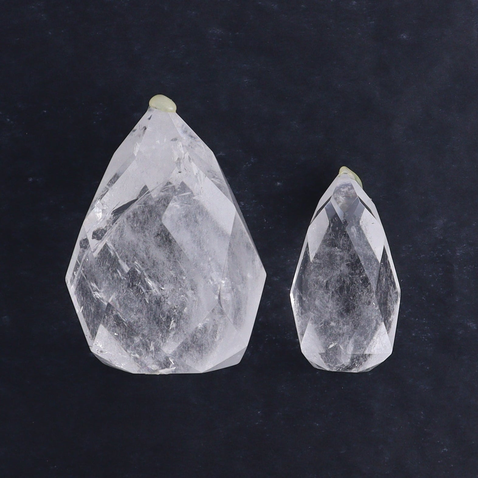Quartz Faceted Egg with Point Set of 4 - Expert Wholesale and Supplier of Wholesale Crystals & Bulk Gemstones, ["Brazil","Clear Quartz","Mixed Carvings","Quartz"]