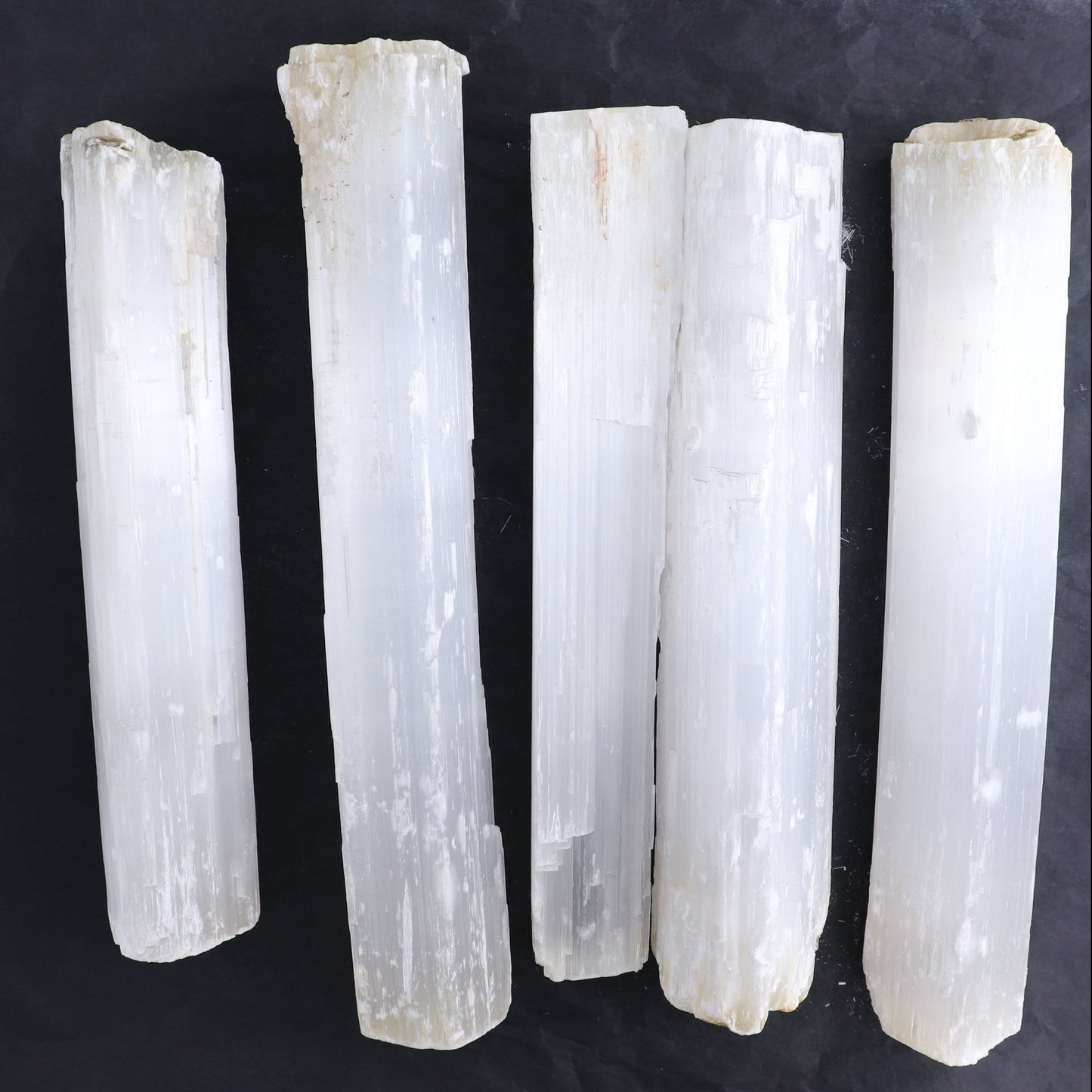 Selenite Logs Set of 5