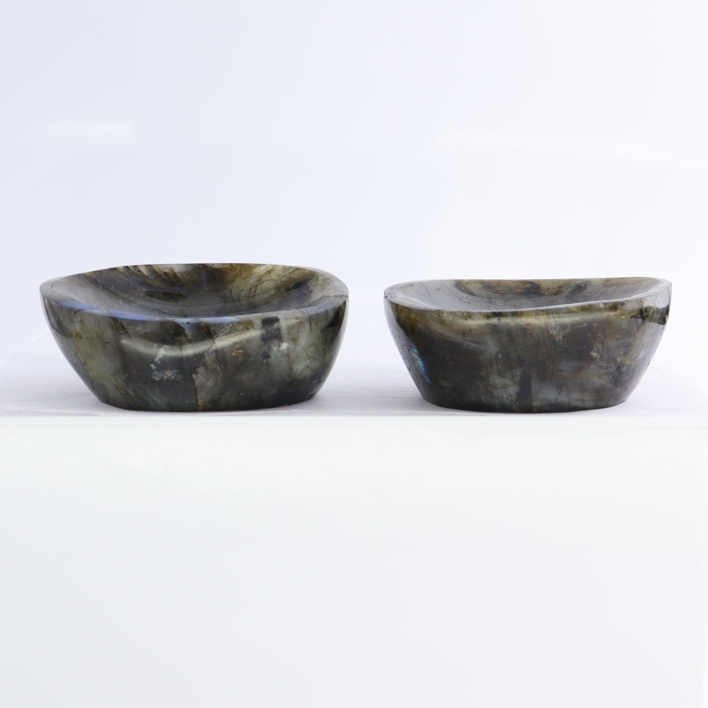 Labradorite Bowls Set of 11 - Expert Wholesale and Supplier of Wholesale Crystals & Bulk Gemstones, ["Bowls","Labradorite","Madagascar"]
