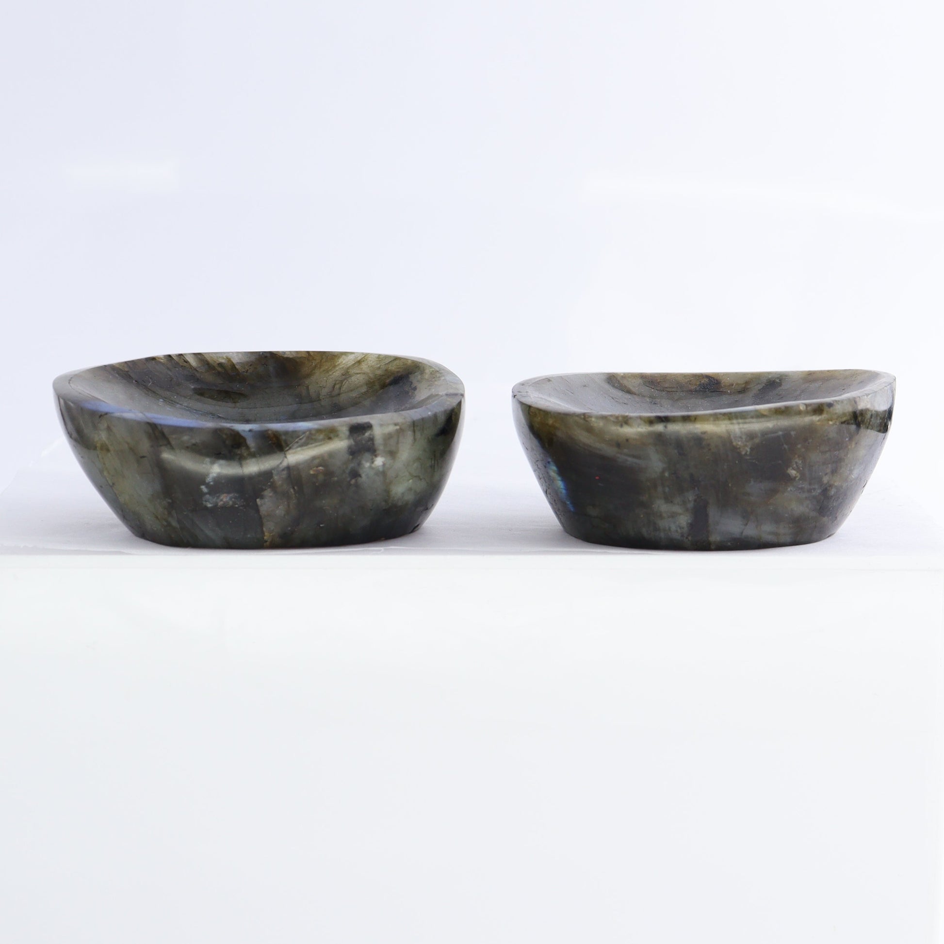 Labradorite Bowls Set of 11 - Expert Wholesale and Supplier of Wholesale Crystals & Bulk Gemstones, ["Bowls","Labradorite","Madagascar"]