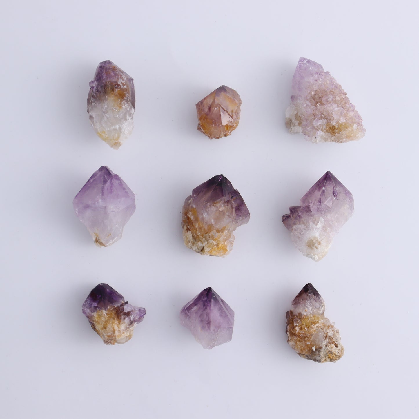 Cactus Quartz Set of 9 - Expert Wholesale and Supplier of Wholesale Crystals & Bulk Gemstones, ["cactus quartz","Quartz","South Africa"]