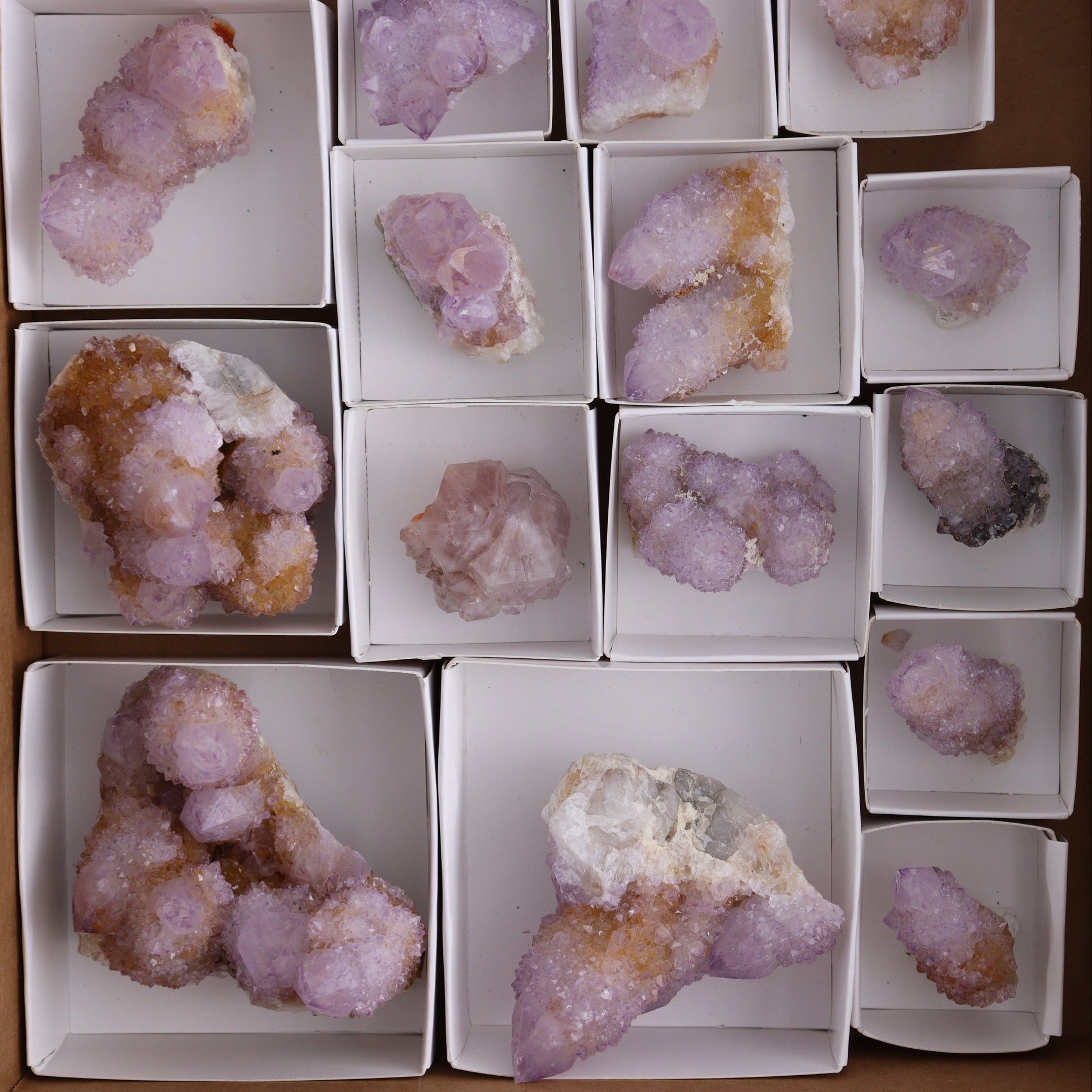 Cactus Quartz Set of 19 - Expert Wholesale and Supplier of Wholesale Crystals & Bulk Gemstones, ["cactus quartz","Quartz","South Africa"]