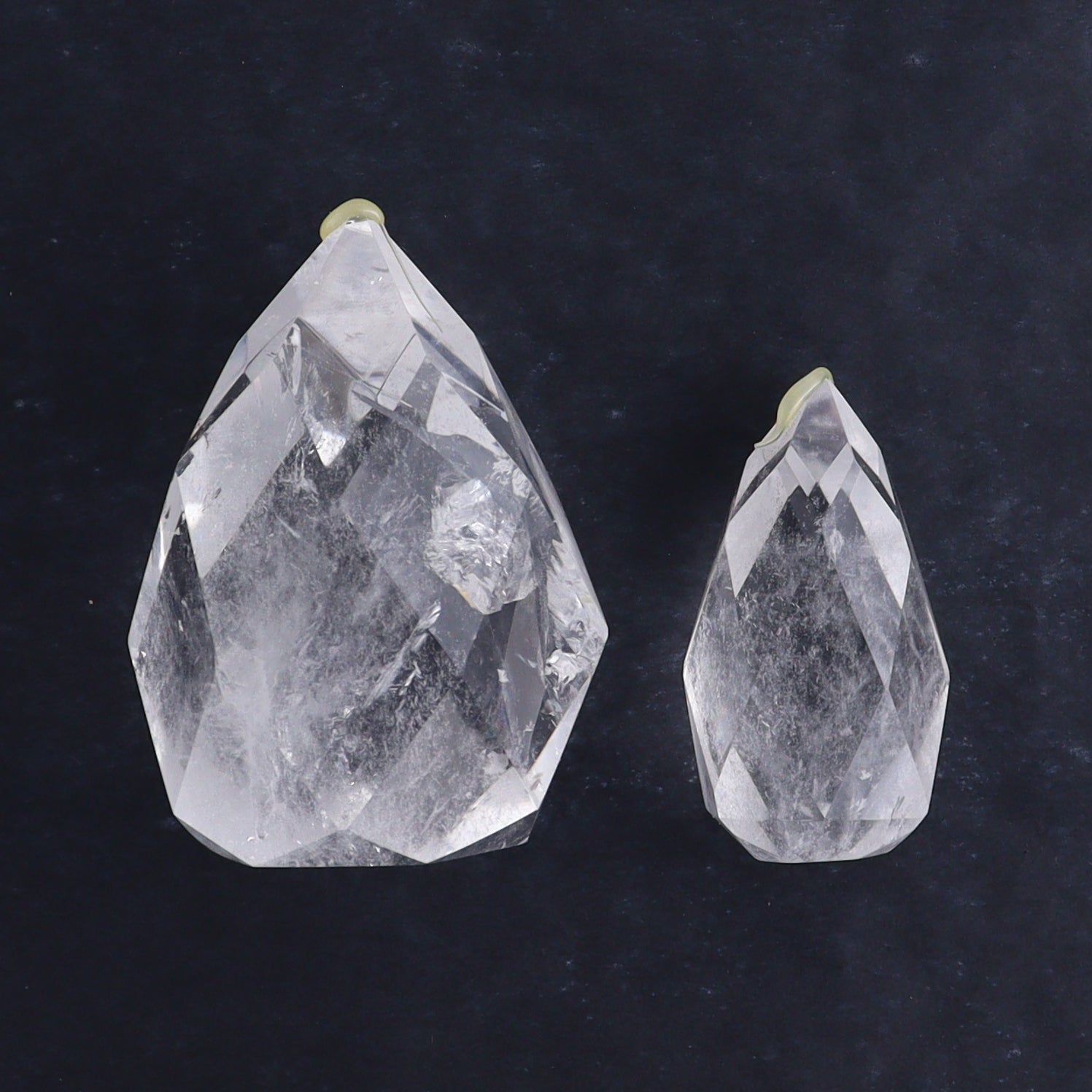 Quartz Faceted Egg with Point Set of 4 - Expert Wholesale and Supplier of Wholesale Crystals & Bulk Gemstones, ["Brazil","Clear Quartz","Mixed Carvings","Quartz"]