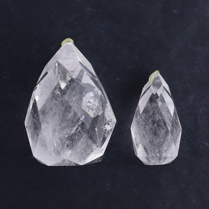 Quartz Faceted Egg with Point Set of 4 - Expert Wholesale and Supplier of Wholesale Crystals & Bulk Gemstones, ["Brazil","Clear Quartz","Mixed Carvings","Quartz"]