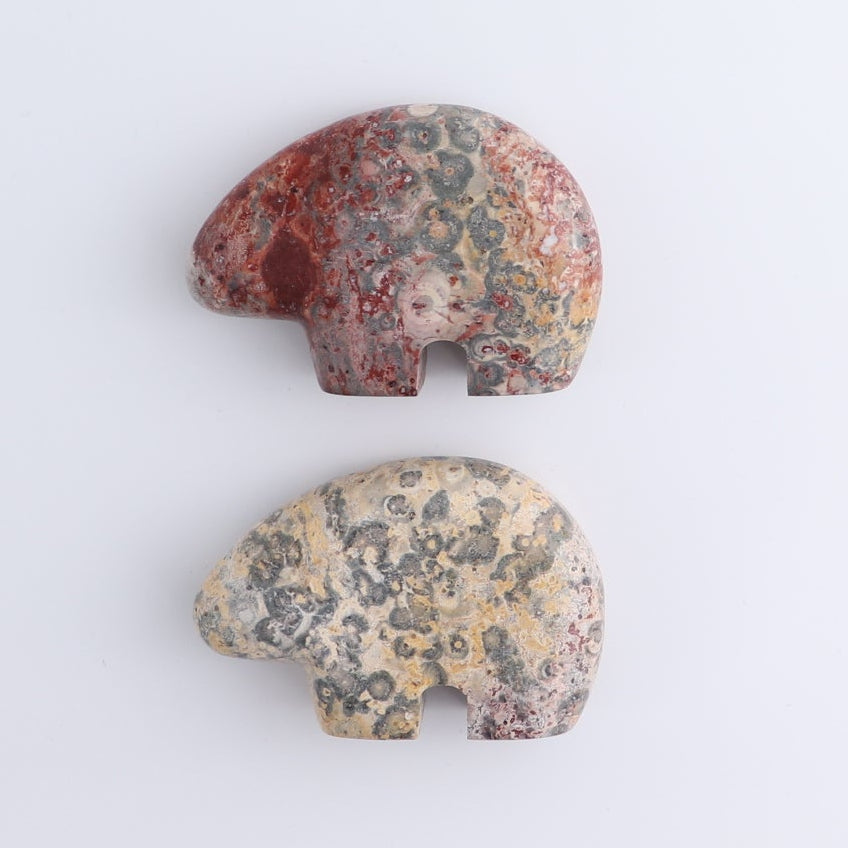 Jasper Animal Carvings Set of 6