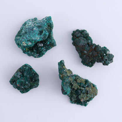 Dioptase Set of 19 - Expert Wholesale and Supplier of Wholesale Crystals & Bulk Gemstones, ["dioptase","Freeform","Freeforms"]