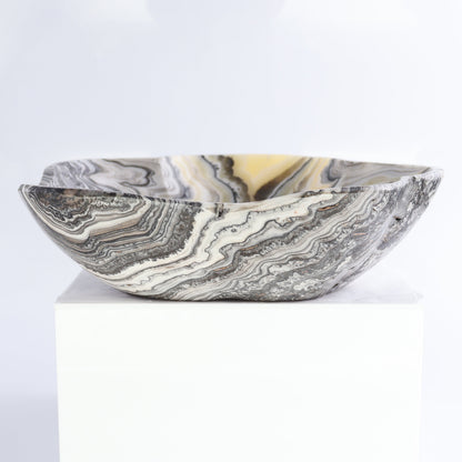 Zebra Onyx Bowl - Expert Wholesale and Supplier of Wholesale Crystals & Bulk Gemstones, ["Bowls","Mexico","onyx"]