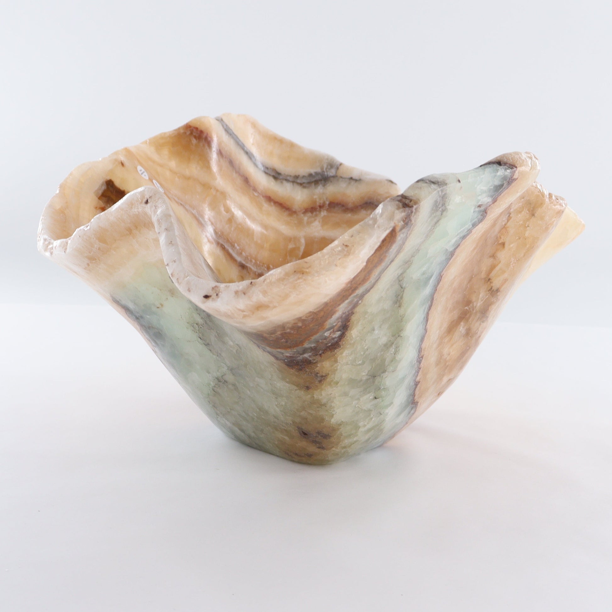 Mexican Onyx/Calcite Bowl - Expert Wholesale and Supplier of Wholesale Crystals & Bulk Gemstones, ["Bowls","Calcite","Mexico","onyx"]