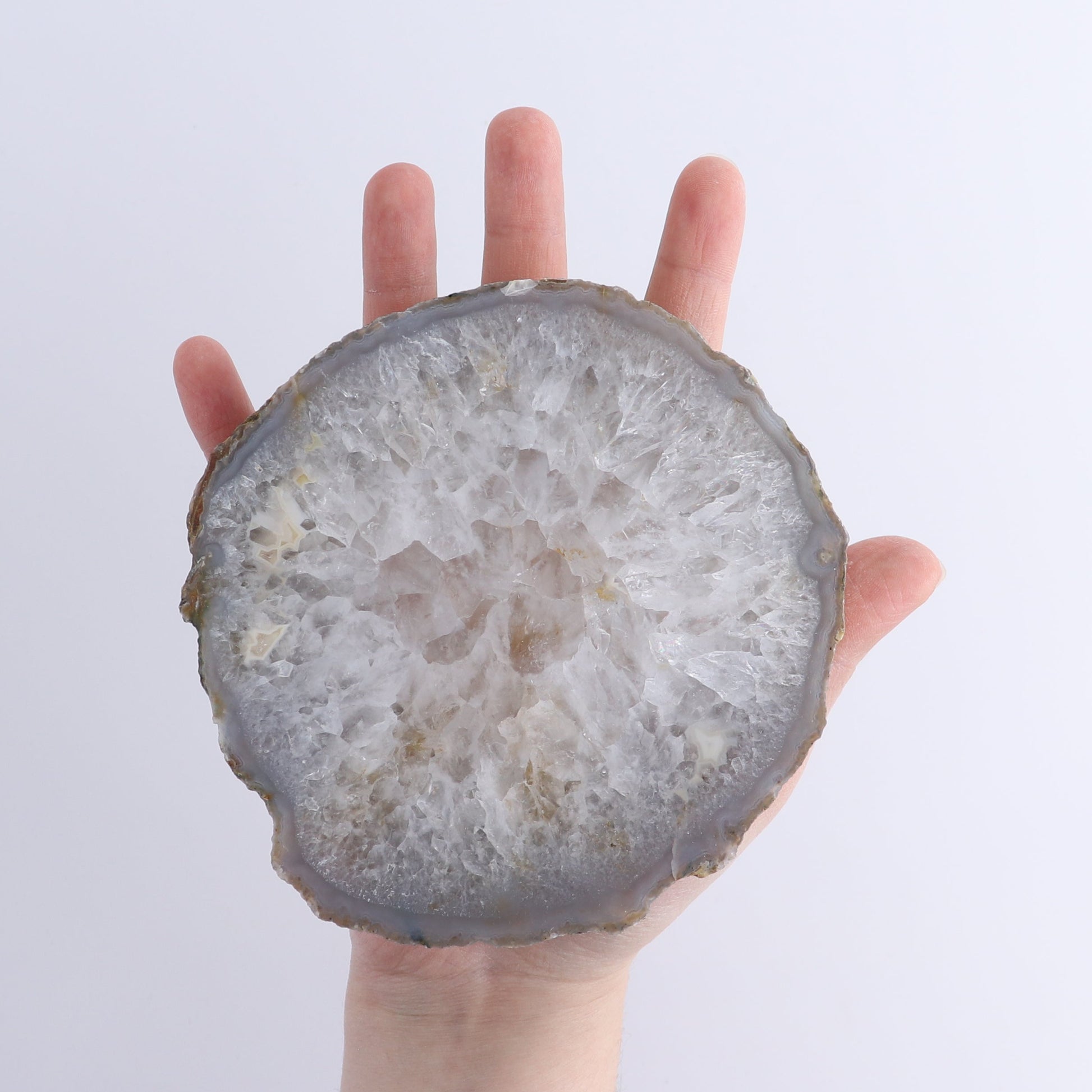 Agate Slices Set of 5 - Expert Wholesale and Supplier of Wholesale Crystals & Bulk Gemstones, ["Agate","Brazil","Slices and Slabs"]