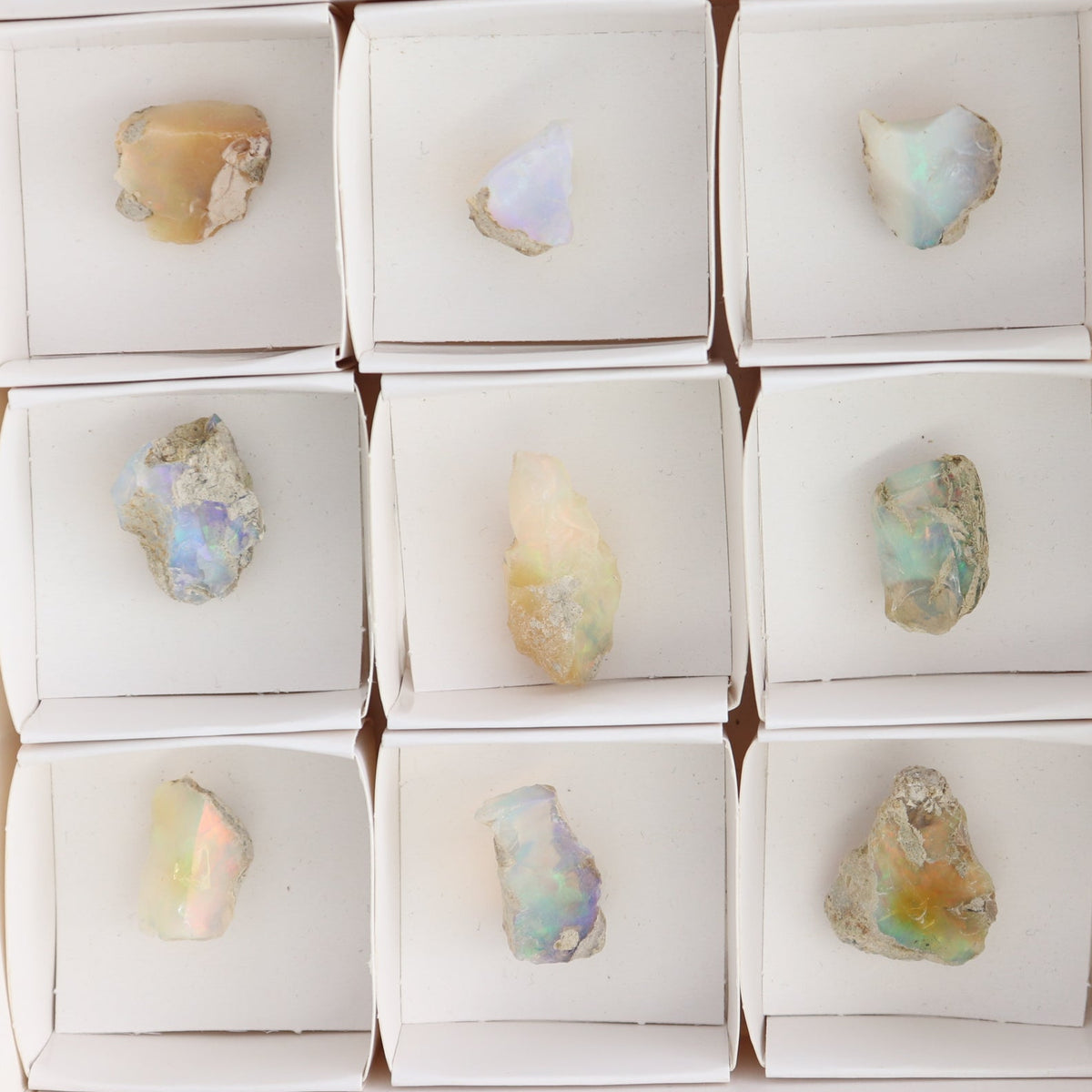 Ethiopian Opal Set of 9