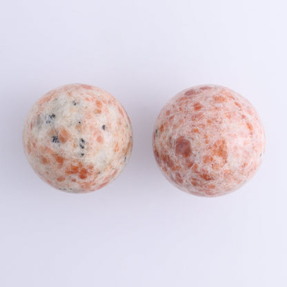 Sunstone Spheres Set of 5 - Expert Wholesale and Supplier of Wholesale Crystals & Bulk Gemstones, ["Spheres","Sunstone"]