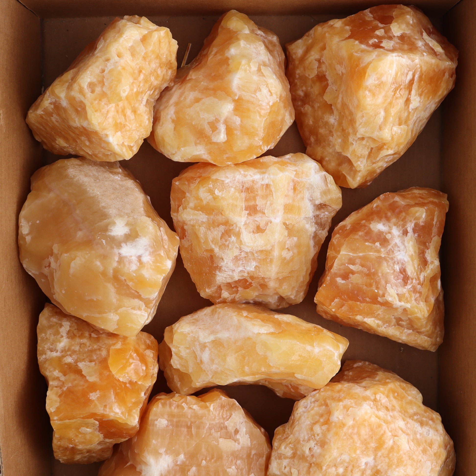 Calcite Roughs Set of 10 - Expert Wholesale and Supplier of Wholesale Crystals & Bulk Gemstones, ["Calcite","Roughs"]