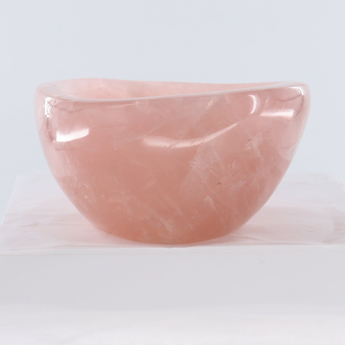 Rose Quartz Bowl - Expert Wholesale and Supplier of Wholesale Crystals & Bulk Gemstones, ["Bowls","Madagascar","Rose Quartz"]
