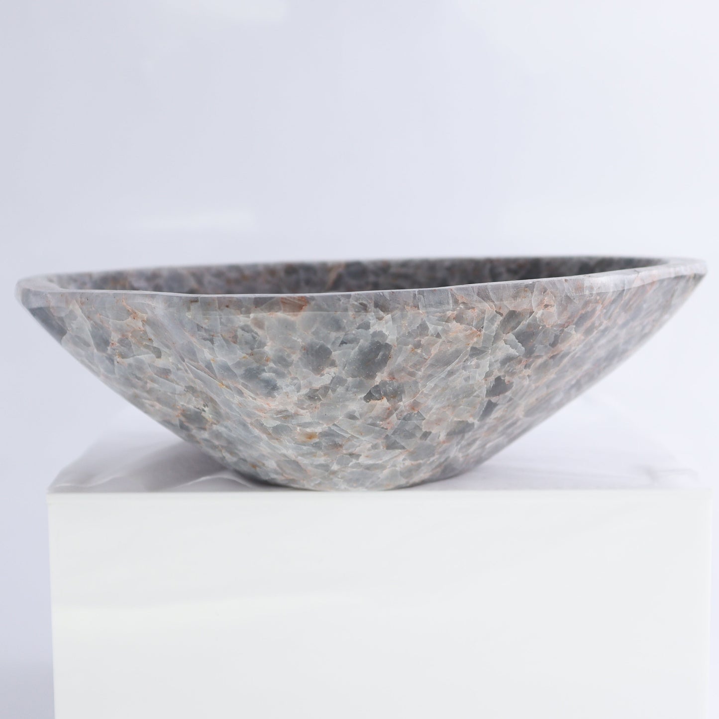 Blue Calcite Bowls Set of 3 - Expert Wholesale and Supplier of Wholesale Crystals & Bulk Gemstones, ["Blue Calcite","bowl","Bowls","Calcite","Mexico"]