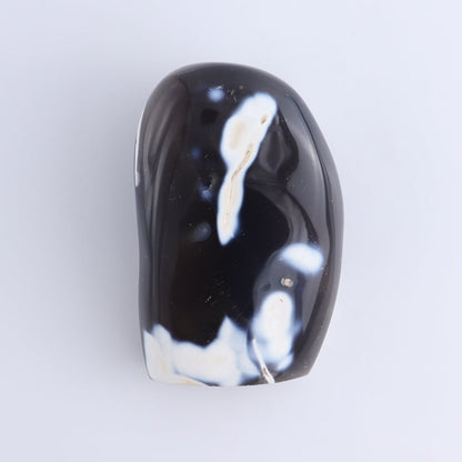 Orca Agate Freeform Set of 4