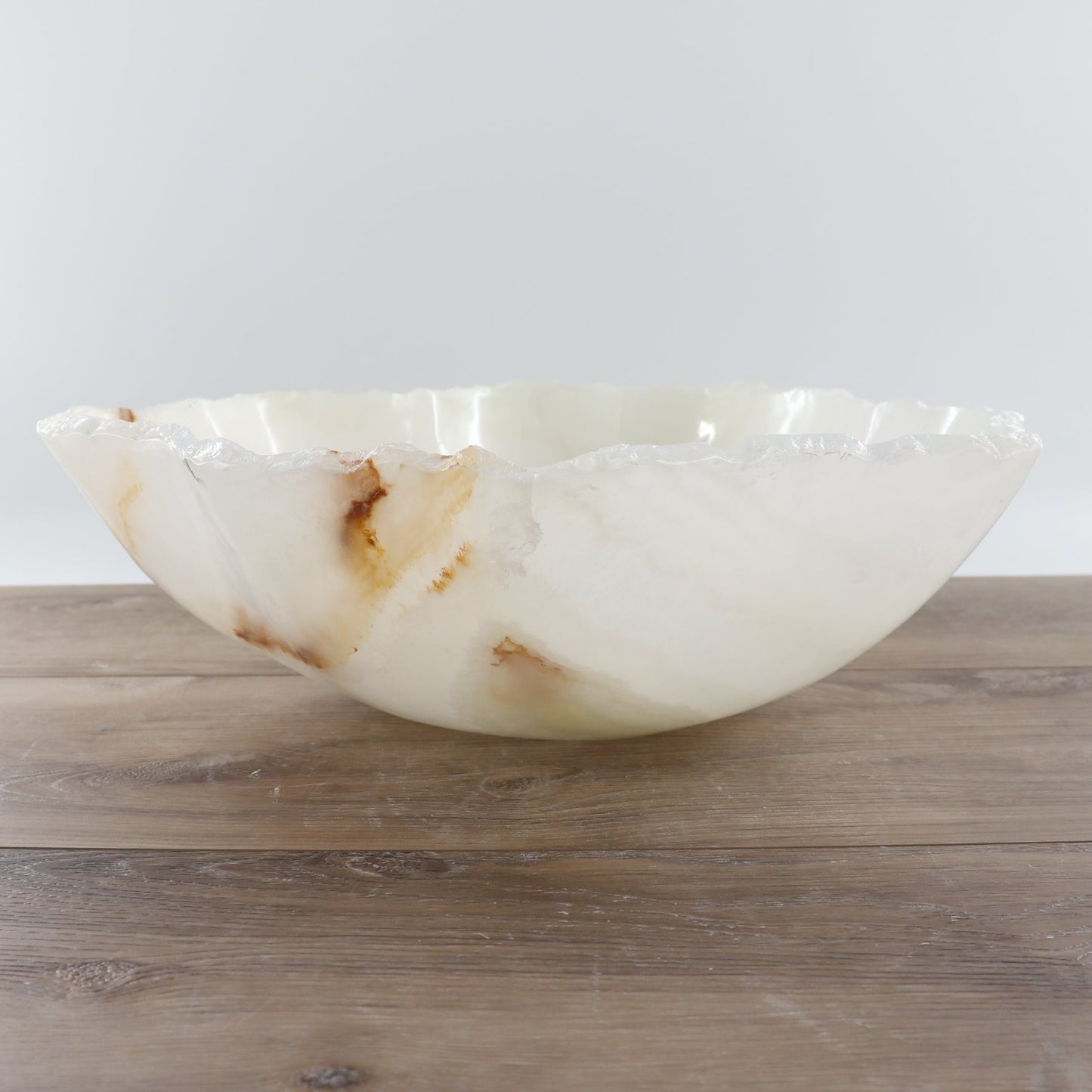 Mexican Onyx/Calcite Bowl 17"